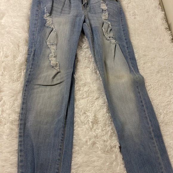 KANCAN Women’s ripped skinny jeans Size 3 - Picture 3 of 7
